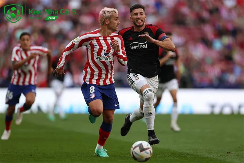 Dự đoán kết quả chung cuộc Atletico Madrid vs Osasuna